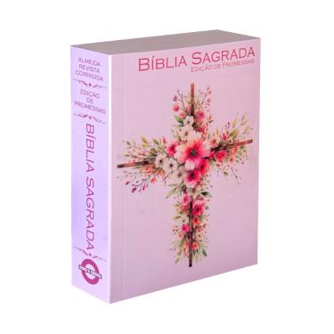 Imagem de Bíblia Letra Pequena Brochura - Ed. de Promessas - Feminina