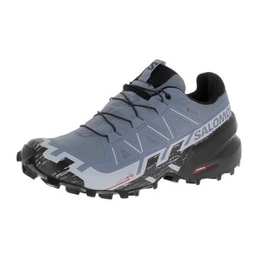 Imagem de Salomon Tênis feminino Speedcross 6 GTX, Pedra de sílex/preto/mesclado, 38