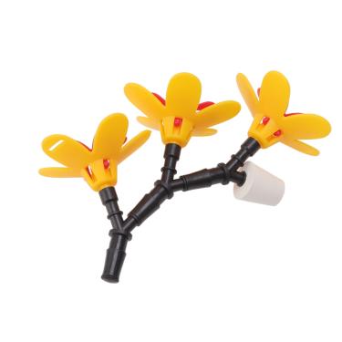 Imagem de Kit de Alimentador de Beija-flor, Instalação de Pasta de Alimentador de Pássaros de Flores Seguro e Inofensivo Conjunto de Alimentador de Garrafas Suspensas para Jardins, Pátios,