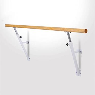 Imagem de Bastão de dança portátil, barra de balé para casa, equipamento ajustável de alongamento com barra de balé independente para adultos e crianças (A 100 cm)