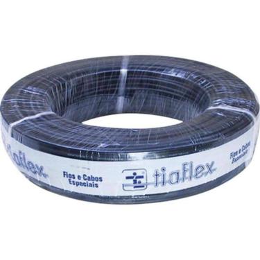 Imagem de Cabo Para Microfone Balanceado Af(t) Ofhc 2 X 22awg Preto Tiaflex - Rl / 100
