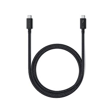 Imagem de Satechi Cabo Thunderbolt 4 Pro USB-C 1m – 40Gbps, Carregamento 240W, Suporte a Vídeo 8K & Design Trançado Premium
