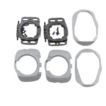 Imagem de 1 conjunto de chuteiras de ciclismo de liberação rápida OEM pedal autotravante aerodinâmico para chuteiras de tensão padrão Wahoo Speed Zero Speed Standard (cinza)