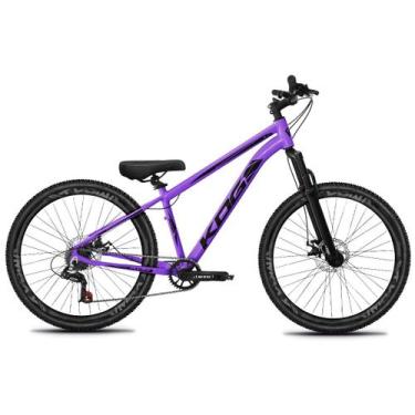 Imagem de Bicicleta Aro 29 KOG 1X7 Tipo Freeride Viking Hupi Gios, Lilas brilho,