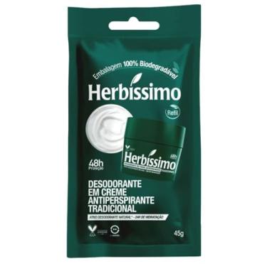 Imagem de HERBISSIMO DESODORANTE CREME REFIL TRADICIONAL 45G