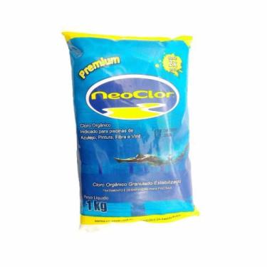 Imagem de Cloro Orgânico Estabilizado Premium 1 Kg Neoclor - Q-Clor