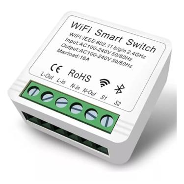 Imagem de 3 Interruptor Inteligente Wifi DIY Automação de Casa Smart Switch 16A Compativel com Alexa/Google Assistant