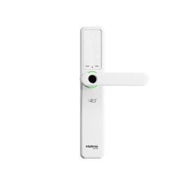 Imagem de Fechadura Inteligente de Embutir com Biometria IFR 7000 Branca Intelbr