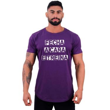 Imagem de Camiseta Longline MXD  Fecha A Cara E Treina Masculina-Masculino
