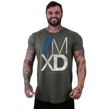 Imagem de Camiseta Longline MXD Conceito Estampada Musculação Fitness-Masculino