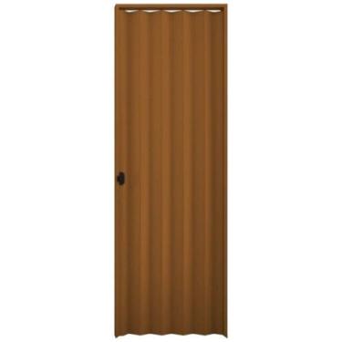Imagem de Porta Sanfonada PVC Mogno 2,10x70cm - 721.6 - PLASBIL