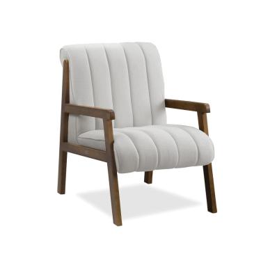 Imagem de Poltrona Decorativa para Sala Base de Madeira Daline Bouclê E03 - D`Rossi