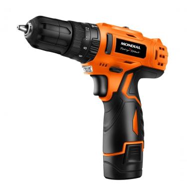 Imagem de Parafusadeira E Furadeira Com Impacto Mondial Pi-rh-01m Biv