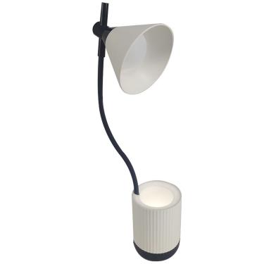 Imagem de Luminaria de Mesa Led Porta Objetos Articulada 3 Cores