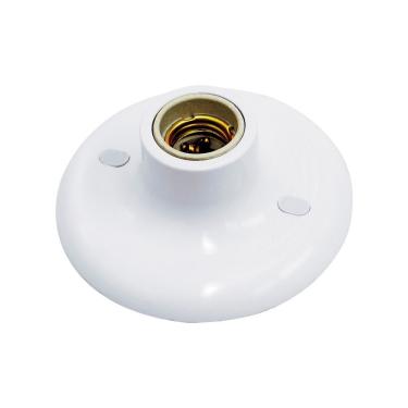 Imagem de Plafon Taschibra Porcelana Redondo E27 Bivolt Branco