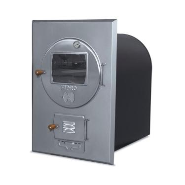 Imagem de Forno A Lenha De Embutir Aço Carbono Hidro Ib2