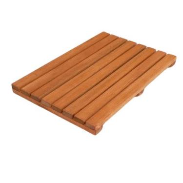 Imagem de Deck De Madeira Modular 60x40 cm Com Pintura Neonx, Osmocolor Imbuia S