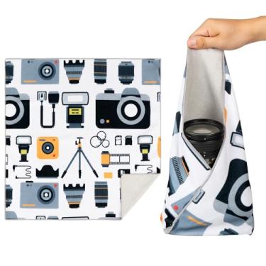 Imagem de Walking Way Envoltório Protetor, Pano Mágico Autoadesivo Para Armazenamento De Câmeras, Antirriscos, À Prova Poeira, Bolsa Lavável Lentes Dslr, Smartphones, Laptops, Cosméticos