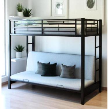 Imagem de Beliche + Sofá Cama Aço Estilo Industrial Mobbili Be-01