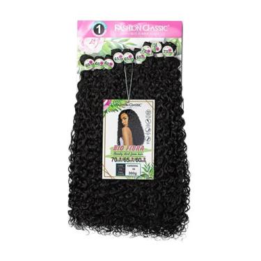 Imagem de Cabelo Bio fibra Carnaval Fashion Classic, Cor 1B