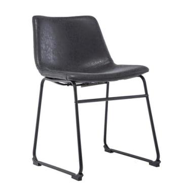 Imagem de Cadeira de Escritório Interlocutor Bruna Preta - Rivatti