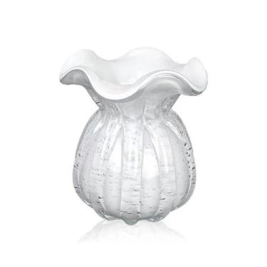 Imagem de Vaso De Vidro Murano Trouxinha Veneza 11x11x11,5cm - Jolitex, Trouxinh