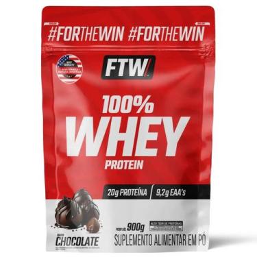 Imagem de Whey Protein Concentrado Proteína 100% Pure Refil (900g) FTW, Chocolat