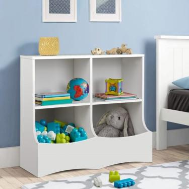 Imagem de Organizador Infantil George 100% Mdf Quarto Brinquedos