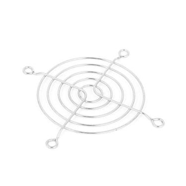 Imagem de uxcell Protetor de dedo de metal para ventilador de refrigeração 110 mm x 110 mm para 80 mm x 80 mm capa de computador pacote com 3