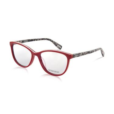 Imagem de Armação Óculos De Grau Feminino Victor Hugo Vh1769 Col.0u17