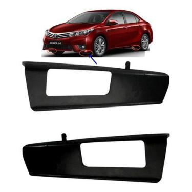 Imagem de Extensão Parabarro Dianteiro Corolla 2014 Em Diante Par - Clauplast