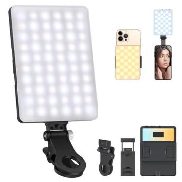 Imagem de Iluminador LED Portátil V11 Mobile 5W BiColor p/ Smartphones - Mamen