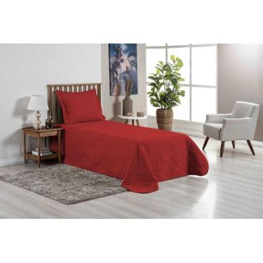 Imagem de Kit ColchaCobre Leito Dupla Face Solteiro 2 Peças Mimo - Bela Casa Sho