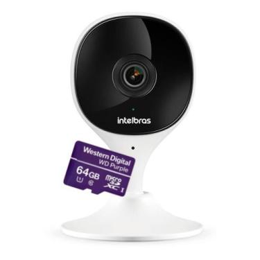 Imagem de Câmera Wifi Imx C/ Alarme E Microfone +cartão 64gb Intelbras