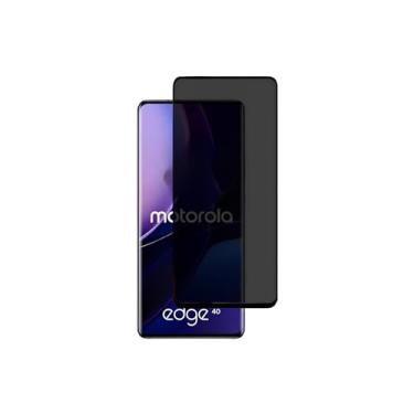 Imagem de Película Privacidade Anti Espionagem Para Moto Edge 40 Tela de 6,55 Polegadas - (Bluepink)