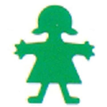 Imagem de Furador de Papel Jumbo 1", 350968, formato Menina 20x23 mm, Kit