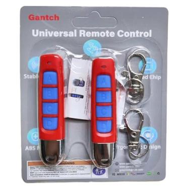 Imagem de Twins Kit2 Universal 4 Botões Clonagem Alarmes Sem Fio Controle Remoto Substituição Portão Elétrico 433,92 MHz para Porta de Garagem de Carro Portas Rolantes Fechadura Claraboia (Roxo-Preto) (ABCD