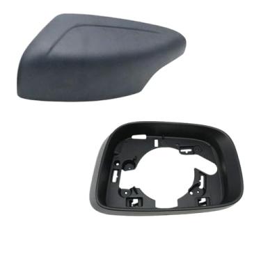 Imagem de Capa de espelho retrovisor lateral externo, conjunto de acabamento de moldura, caixa compatível com Volvo XC60 2009 2010 2011 2012 2013(UnpaintedCap Frame L)