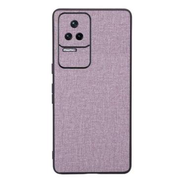 Imagem de Capas Compatível com Xiaomi Redmi K50 PRO,Design de padrão de tela,Pproteção completa de 360°,Pplástico macio,Proteção contra quedaPurple