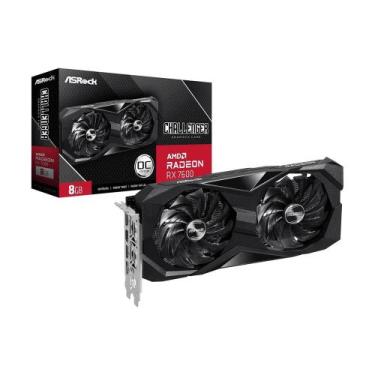 Imagem de Placa de Vídeo AMD Radeon RX 7600 GDDR6 8GB Asrock