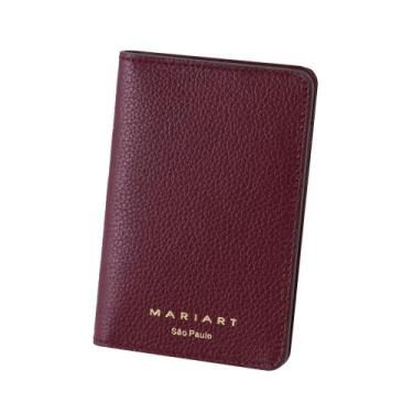 Imagem de Carteira de Couro Mariart Buriti, Rubi