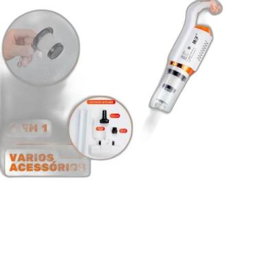 Imagem de Aspirador Pó Portátil Mini Usb Recarregável Pequenos Espaços - Correia