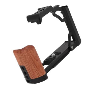 Imagem de Naroote Gaiola de Câmera, Gaiola de Vídeo de Câmera de Madeira Elokalli Segura para Negócios (Preto)