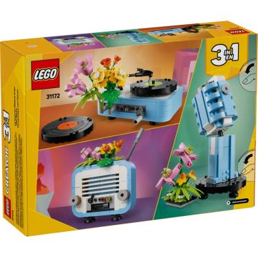 Imagem de Blocos de montar - toca-discos 3 em 1 com flores LEGO Creator LEGO DO BRASIL