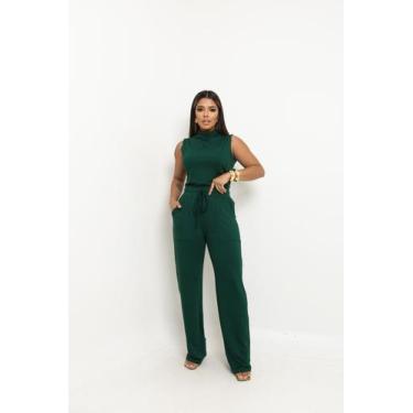 Imagem de Conjunto Moletinho Gola Alta - Catarina Velásquez, Verde campos, gg
