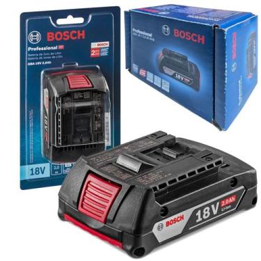 Imagem de Bateria Profissional Bosch Gba 18v 2ah para Parafusadeiras 18v