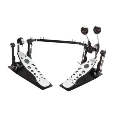 Imagem de Milageto Pedal de Bumbo Duplo, Pedal de Bumbo, Peças de Instrumento, Hardware de Percussão para Bateria Eletrônica