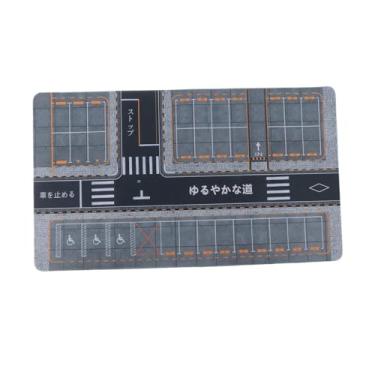 Imagem de Yunhgft Tapete de Estacionamento para Exposição de Carros Modelo 1:64, Exibição de Cenas de Veículos, Fundo para Fotografia de Brinquedos, Mouse Pad para Esta, Style B, Tamanho real