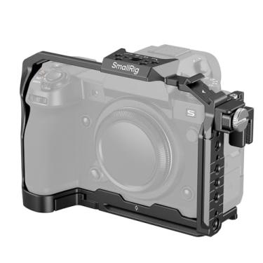 Imagem de SMALLRIG Gaiola Completa Para Câmera X-H2 / X-H2S Para Fujifilm X-H2 / X-H2S, Equipamento De Câmera Para Produção De Vídeo Em Liga De Alumínio Com Braçadeira De Cabo Para Hdmi E Interface De Liberaç