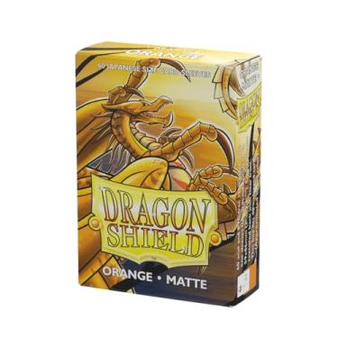 Imagem de Arcane Tinmen ApS ART11113 Dragon Shield Japanese Card Game, Matte Orange (60 Cards)